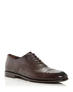 �t�F���K�� ���f�B�[�X �V���[�Y �I�b�N�X�t�H�[�h �L���b�v ���U�[ FERRAGAMO Men's Cortez Leather Cap Toe Oxfords Testa Di Moro