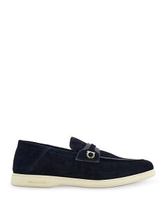 tFK fB[X V[Y Xb|E[t@[ XG[h FERRAGAMO Men's Drame Suede Loafers Midnight