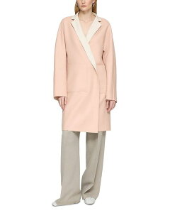 ���t�@�C�G�b�g�����t�H�[�G�C�g ���f�B�[�X �A�E�^�[ �R�[�g Lafayette 148 New York Reversible Open Front Coat Shell/Oatmeal Melange �I�[�g�~�[��