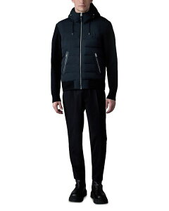 �}�b�J�[�W�� �����Y �A�E�^�[ �W���P�b�g�E�u���]�� �_�E�� Mackage Andrew-Z Mixed Media Light Down Jacket Black �u���b�N