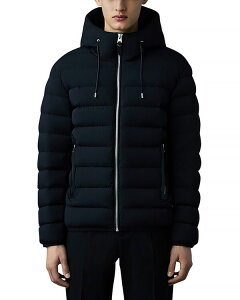 �}�b�J�[�W�� ���f�B�[�X �A�E�^�[ �W���P�b�g�E�u���]�� �_�E�� Mackage Jack-Z Agile-360 Stretchooded Light Down Jacket Black �u���b�N