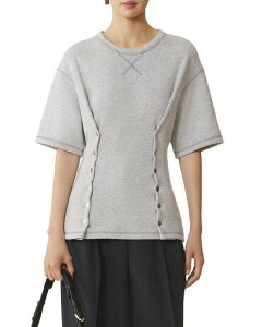 o fB[X gbvX Vc Rbg W[W[ Lanvin Cotton Jersey T-Shirt Heather Grey O[