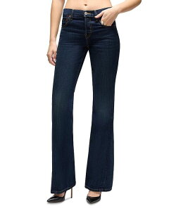 ���_�� ���f�B�[�X �{�g���X �f�j���p���c �u�[�c�J�b�g �u�[�c �W�[���Y RE/DONE Twisted Mid Rise Bootcut Jeans in Dark Lady Dark Lady Blue �u���[