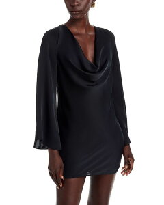���C�~�[ �u���b�N ���f�B�[�X �g�b�v�X �����s�[�X Ramy Brook Florinda Cowl Dress Black �u���b�N