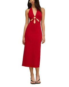�J���g �K�C�A ���f�B�[�X �g�b�v�X �����s�[�X �~�f�B �z���^�[ Cult Gaia Vinna Halter Midi Dress Merlot