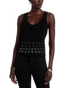 ���C�~�[ �u���b�N ���f�B�[�X �g�b�v�X �^���N�g�b�v Ramy Brook Eline Tank Black �u���b�N