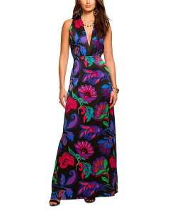 ���C�~�[ �u���b�N ���f�B�[�X �g�b�v�X �����s�[�X Ramy Brook Martin Gown Black Multi Floral �u���b�N