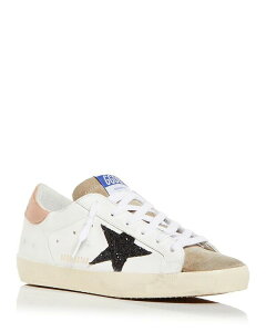 �S�[���f���O�[�X ���f�B�[�X �V���[�Y �X�j�[�J�[ Golden Goose Women'super-Star Classic Sneakers White Taupe �z���C�g