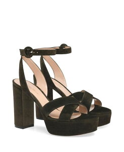 �W�������B�g ���b�V ���f�B�[�X �V���[�Y �T���_�� Gianvito Rossi Women'sabrina Sandals Green Suede Leather �O���[��