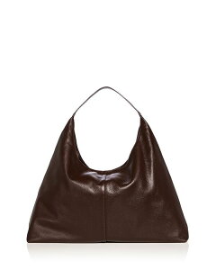 �A�N�A ���f�B�[�X �o�b�O ���U�[ AQUA Slouchy Leather Hobo Tote - Exclusive Chocolate �`���R���[�g
