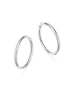 �A�N�A ���f�B�[�X �A�N�Z�T���[ �s�A�X�E�C�������O AQUA Sterling Silver Endless Tube Hoop Earringsilver �V���o�[