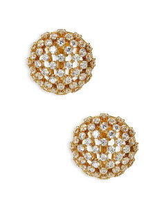 �i�f�B�[�� ���f�B�[�X �A�N�Z�T���[ �s�A�X�E�C�������O Nadri Cubic Zirconia Pav Juno Dome Stud Earrings Gold �S�[���h