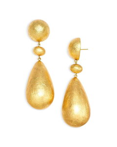 Jg KCA fB[X ANZT[ sAXECO Cult Gaia Eviana Foiled Wood Bead Statement Earrings Tone Gold S[h