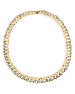 PlXWFC[ fB[X ANZT[ lbNXE`[J[Ey_ggbv [X Kenneth Jay Lane Pav Chain Link Necklace, 16" Gold S[h