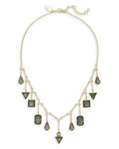 ���C�~�[ �u���b�N ���f�B�[�X �A�N�Z�T���[ �l�b�N���X�E�`���[�J�[�E�y���_���g�g�b�v ���[�X Ramy Brook Stone Jewelry Alanna Mixed Shape Statement Necklace, 16-18 Gold �S�[���h