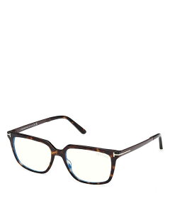 yz gEtH[h fB[X TOXEACEFA ANZT[ Rectangle Optical Glasses, 54mm Havana