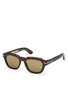 yz gEtH[h fB[X TOXEACEFA ANZT[ Icon Collection Square Sunglasses, 52mm Havana/Green