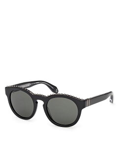 �N���X�`�����E���u�^�� ���f�B�[�X �A�N�Z�T���[ �T���O���X�E�A�C�E�F�A Christian Louboutin Round Sunglasses, 53mm Black/Smoke �u���b�N