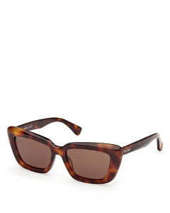 }bNX}[ fB[X ANZT[ TOXEACEFA Max Mara Cat Eye Sunglasses, 54mm Havana/Brown uE