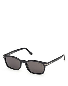 gEtH[h fB[X ANZT[ TOXEACEFA Tom Ford Milesquare Sunglasses, 53mm Black/Smoke ubN