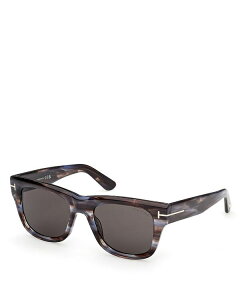 gEtH[h fB[X ANZT[ TOXEACEFA Tom Ford Finn Rectangular Sunglasses, 53mm Havana/Smoke X[N