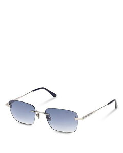 gEtH[h fB[X ANZT[ TOXEACEFA Tom Ford Jake Rectangular Sunglasses, 54mm Gunmetal/Blue u[