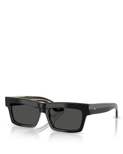 JCg fB[X ANZT[ TOXEACEFA KHAITE X Oliver Peoples Pillow Sunglasses, 54mm Black ubN