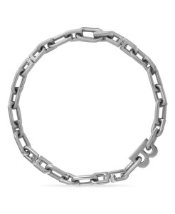 oVAK fB[X ANZT[ lbNXE`[J[Ey_ggbv [X Balenciaga B Chain Thinecklace Silver Vo[