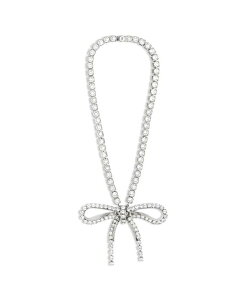 oVAK fB[X ANZT[ lbNXE`[J[Ey_ggbv [X Balenciagarchive Ribbonecklace Silver Vo[