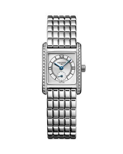 �����W�� ���f�B�[�X �A�N�Z�T���[ �r���v �~�j Longines Mini DolceVita Diamond Watch, 21.5mm x 29mm Silver �V���o�[