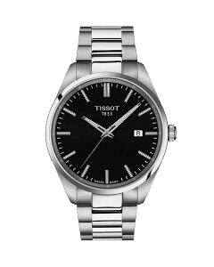 eB\bg fB[X ANZT[ rv Tissot PR 100 Watch, 40mm Black/Silver ubN