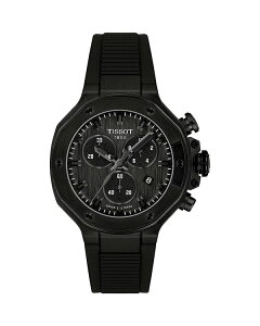 eB\bg fB[X ANZT[ rv Tissot-Race Quartz Chronograph, 38mm Black/Black ubN