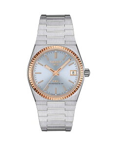 eB\bg fB[X ANZT[ rv Tissot PRX Powermatic 80 Watch, 35mm Silver/Silver Vo[