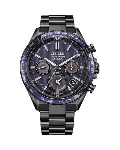 �V�`�Y�� ���f�B�[�X �A�N�Z�T���[ �r���v Citizen Attesa Chronograph, 45mm Blue/Gray �O���[