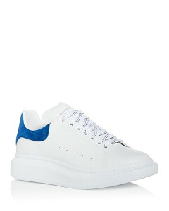 �}�b�N�C�[�� ���f�B�[�X �V���[�Y �X�j�[�J�[ McQueen Alexander Men's New Tech Low Top Sneakers Blue White �z���C�g