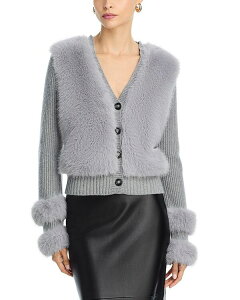 ���C�~�[ �u���b�N ���f�B�[�X �A�E�^�[ �J�[�f�B�K�� Ramy Brook Vivietta Cardigan Heather Grey �O���[