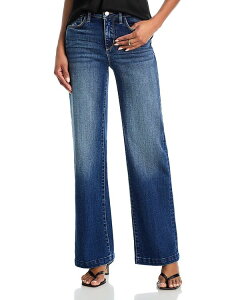 ���W�����X ���f�B�[�X �{�g���X �f�j���p���c ���C�h���b�O �W�[���Y L'AGENCE Scottie High Rise Wide Leg Jeans in Gladstone