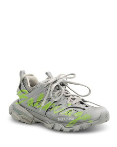 �o�����V�A�K ���f�B�[�X �V���[�Y �X�j�[�J�[ Balenciaga Men's Track Sneakers Gray �O���[