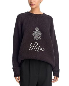 �t���[�� ���f�B�[�X �A�E�^�[ �j�b�g�E�Z�[�^�[ FRAME Ritz Unisex Cashmere Sweater Brown �u���E��