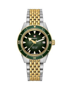 ���h ���f�B�[�X �A�N�Z�T���[ �r���v �L���b�v RADO Captain Cook Watch 39mm Green/Two Tone �O���[��