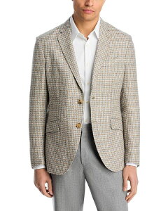 �G�g�� ���f�B�[�X �A�E�^�[ �W���P�b�g�E�u���]�� �R�[�g Etro Houndstooth Sport Coatan/ Light Blue �u���[