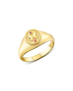 �V�h�j�[�G���@�� ���f�B�[�X �A�N�Z�T���[ �����O Wicked x Sydney Evan 14K Yellow Gold Glinda Signet Ringold �S�[���h
