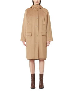 �}�b�N�X�}�[�� ���f�B�[�X �A�E�^�[ �R�[�g Max Mara Studio Alcade Coat Camel �L������