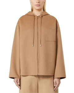�}�b�N�X�}�[�� ���f�B�[�X �A�E�^�[ �W���P�b�g�E�u���]�� Max Mara Studio Mina Zip Jacket Camel �L������