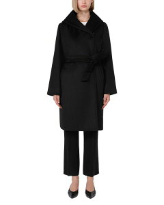 �}�b�N�X�}�[�� ���f�B�[�X �A�E�^�[ �R�[�g Max Mara Studio Newmang Coat Black �u���b�N