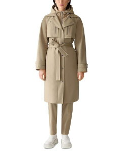 �}�b�J�[�W�� ���f�B�[�X �A�E�^�[ �R�[�g Mackage Siobhan Trench Coat Light Camel �L������