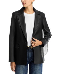 �R�r�[�n���y���� ���f�B�[�X �A�E�^�[ �W���P�b�g�E�u���]�� ���U�[ Kobi Halperin Blake Leather Jacket Black �u���b�N