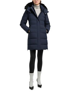 ���[�X�i�b�N�� ���f�B�[�X �A�E�^�[ �W���P�b�g�E�u���]�� �p�[�J�[ �_�E�� Moose Knuckles Watershed 3 Down Parka Navy w/ Black �u���b�N