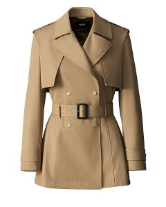 �}�b�J�[�W�� ���f�B�[�X �A�E�^�[ �R�[�g Mackage Adva Mid-Length Belted Trench Coat Light Camel �L������