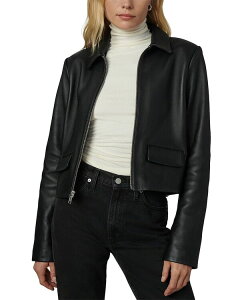�W���[�Y�W�[���Y ���f�B�[�X �A�E�^�[ �W���P�b�g�E�u���]�� ���U�[ Joe's Jeans x Dani Michelle The Maren Leather Jacket Black �u���b�N